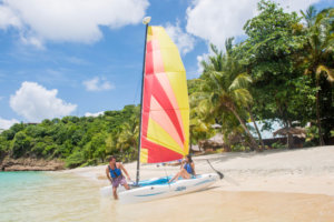 caribbean watersports at laluna on the island of Grenada