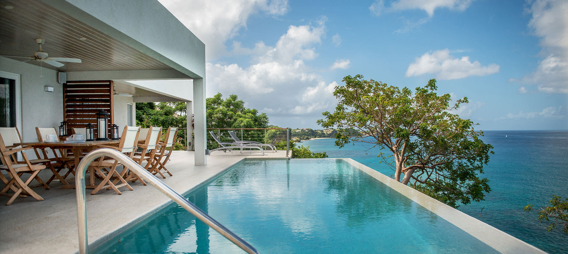Grenada Villa Rentals Outdoor Living Laluna Boutique Beach Hotel and Villas