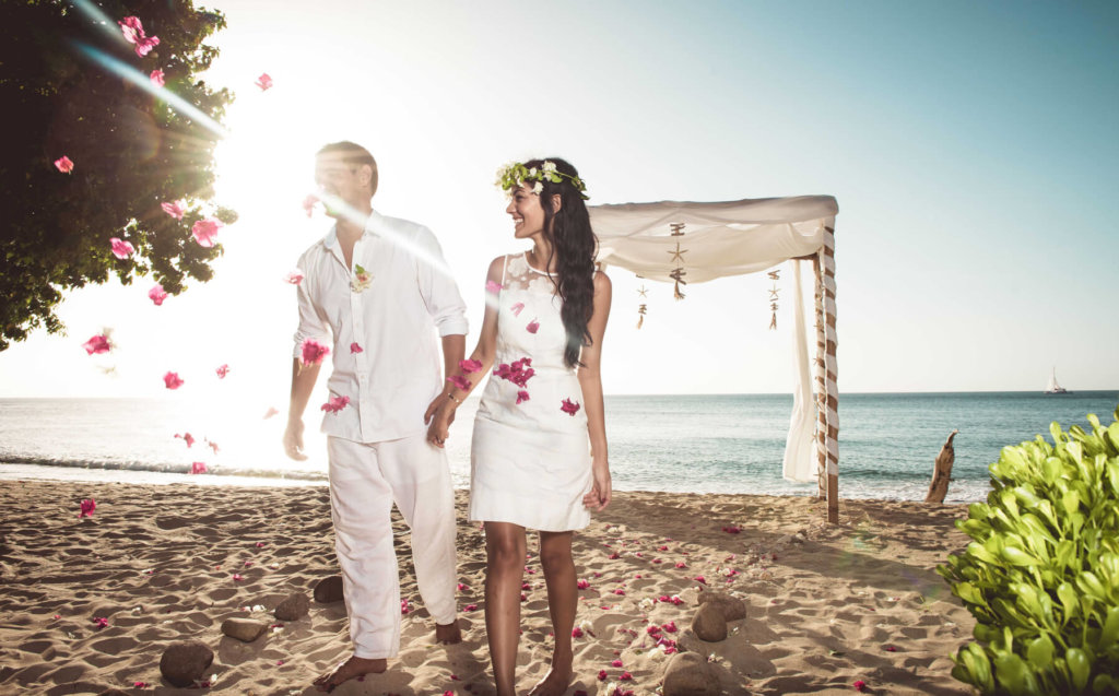 june wedding in the Caribbean