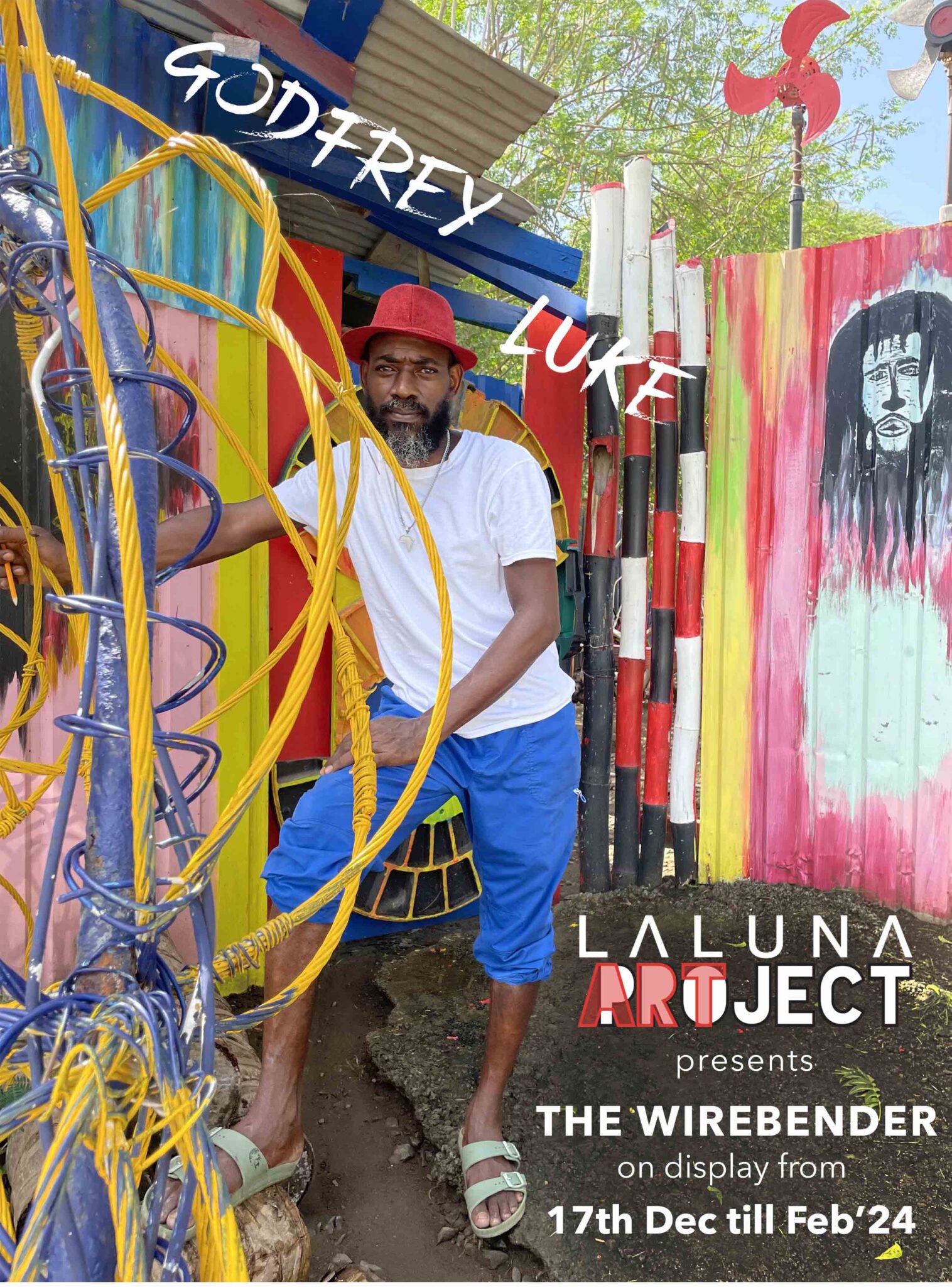 art exhibition Godfrey Luke Laluna Boutique Hotel & Villas