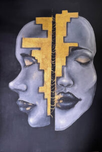 'Dichotomy' painting