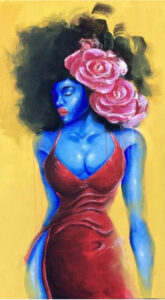 'Rose' - painting