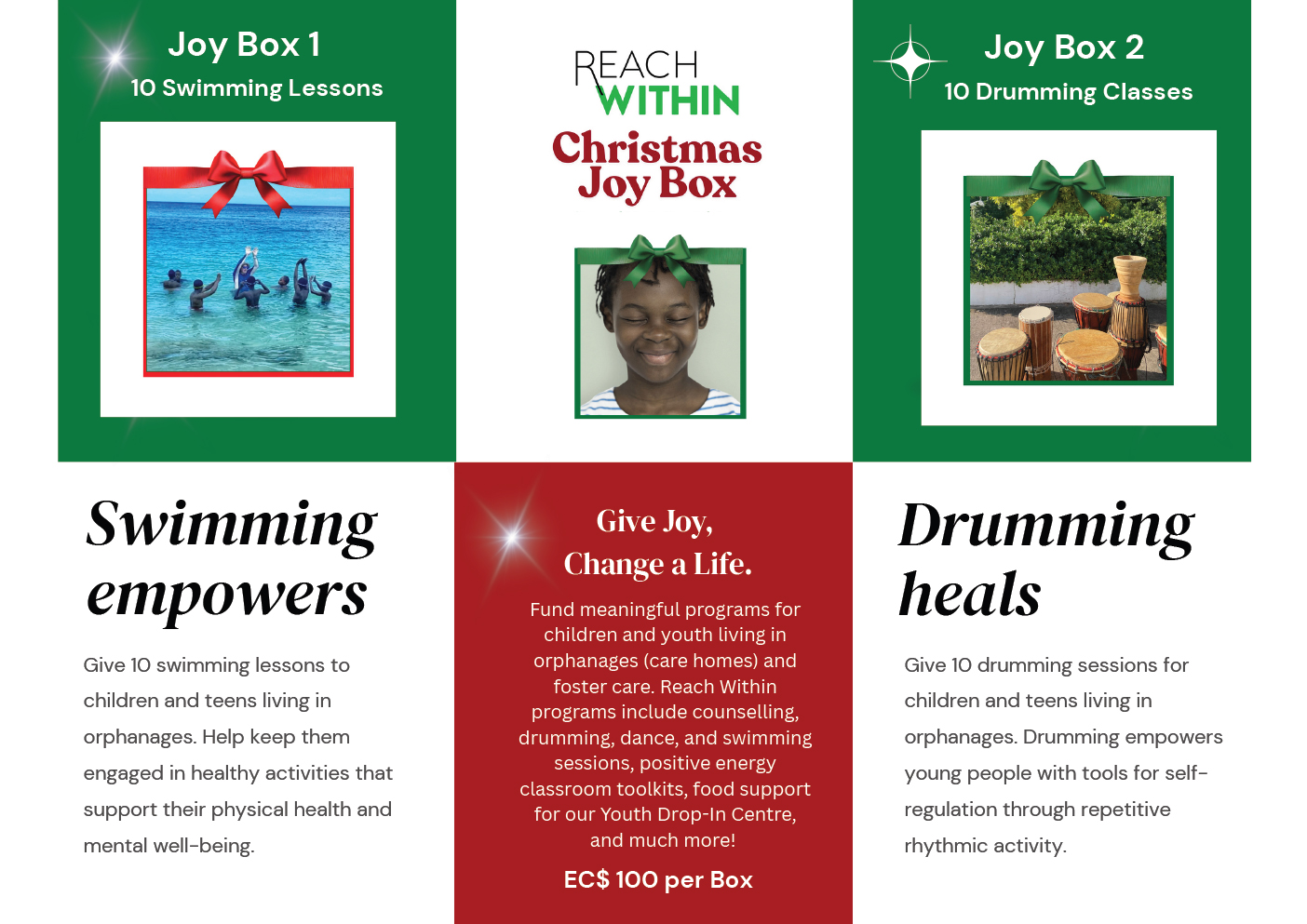 Reach Within Christmas 2025 donation