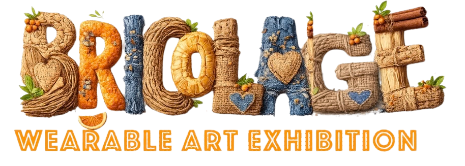 bricolage logo for Risanne Martin's solo exhibition at laluna's art studio